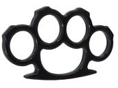 Black Knuckle Duster Aluminium