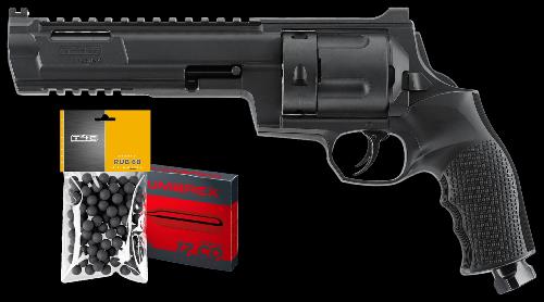 T4E Pack TR68 Gen2 Defense revolver BK Cal .68 16J (TR68+100bb+5Co2)