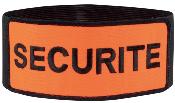 City Guard Orange Safety Armband One Size Fits All