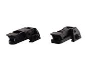 ASG Detachable front and rear flip-up sight