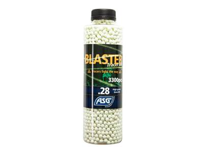 Tracer 0.28g green color Airsoft BB (x3300) Bottle