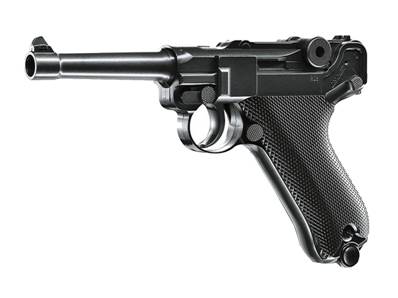 Luger Legends P08 BK Full Metal CO2 Fixed 1.9J