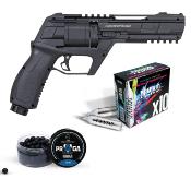 SNOWPEAK Revolver CP300 6rd Cal.50 13J + 50 balls +10 Co2 12gr
