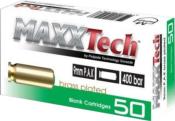 Maxxtech Blank Cartridges 9mm P.A.K. (x50)