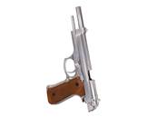 WE M92L Long Mate Chrome GAS Blowback 0.9J