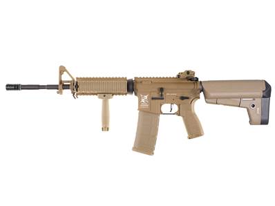 Delta Armory M4 RIS Full Metal Tan Alpha AEG 1J