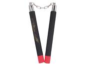 Nunchaku Foam BK 30cm dia. 3cm Metal Chain 13cm