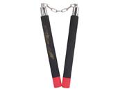 Nunchaku Foam BK 30cm dia. 3cm Metal Chain 13cm