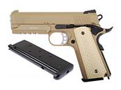 WE Desert Warrior 4.3 Tan GAS Blowback 0.9J