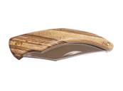 Folding Knife clear wood 18cm