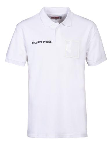 City Guard Polo Sécurité Privée Grande fenêtre Noir 2XL