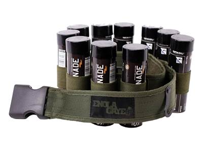 Enola Gaye Hang Ten Smoke Grenade Belt OD Green