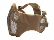 Strike Systems Metal Mesh Mask +ear protection Tan color