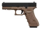 KJ Works KP-17 Pistol Gas BlowBack Full Metal TAN 0.8J