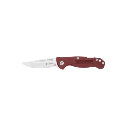 Elite Force EF170 Folding Knife Blade 8.4cm G10 Bordeaux