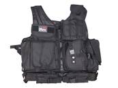 DMoniac Tactical Vest BK 8 pouch holster + belt