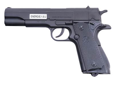 Co2 Pistol 6mm 1911 BK Full-Metal Fixed Slide 1.8J