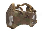 Strike Systems Metal Mesh Mask +ear protection Multicam