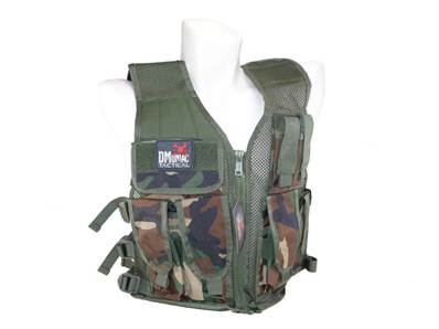 DMoniac Tactical Vest Recon Woodland
