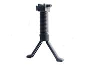 Guerilla Tactical RIS Bipod Grip BK with side rail