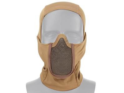 Guerilla Tactical Mesh Mask + Balaclava Tan