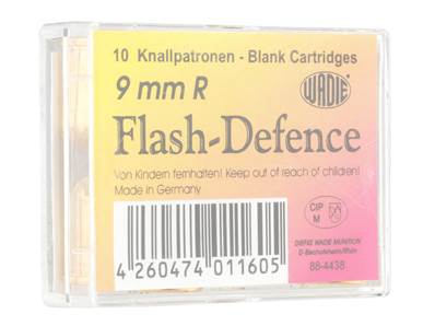 Wadie Cartridge Flash-Defence 9mm R.K. (x10)