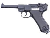Co2 Pistol 6mm P08 BK Full-Metal Fixed Slide 1.8J