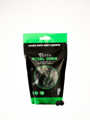 Vesta Bag of 200 Steel Core/Knockout Impact Balls Cal. 0.50