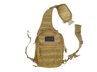 DMoniac Multi pouch Shoulder Bag Tan