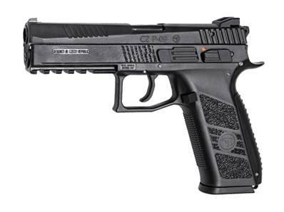 CZ P-09 Full Metal BK GAS Blowback 0.8J