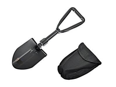 Trifold Tactical Folding Spade w/ pouch