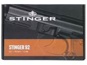 Stinger M92 Co2 Fixed BK 4.5mm bb  (.177) 1.5J