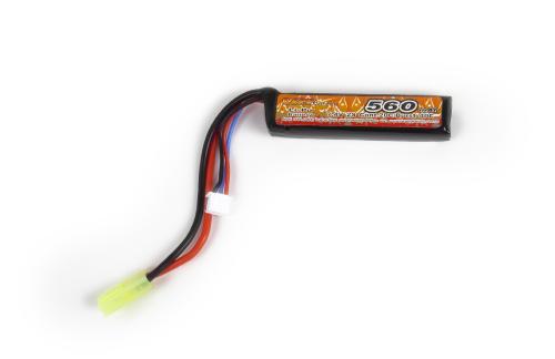 VB Power 7.4V LI-PO Battery 560 mAh 40C 1 stick Special PDW