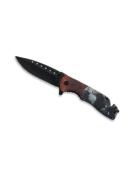 Camargue bull knife with belt cutter 9cm blade