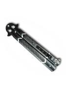 Butterfly Balisong Knife Art Deco BK 9cm Blade