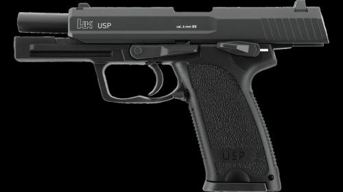 HK USP BK Full Metal CO2 Blowback 1J