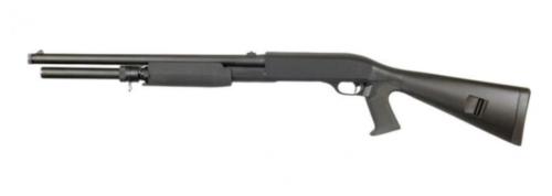 Double Eagle M56AL Shotgun 3 BBs Burst Full Stock 0.9J