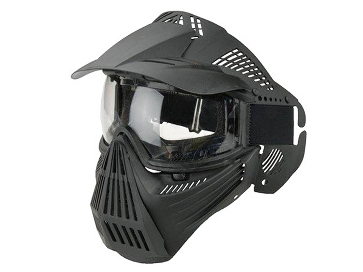 Guerilla Tactical Paintball Mask Simple screen OD