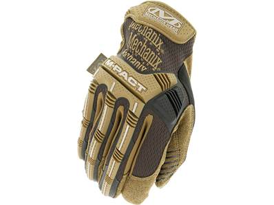 Mechanix Gloves M-PACT BK/Brown S Size MPT-07-008
