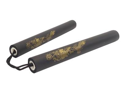 Nunchaku Foam BK 29cm dia. 3.1cm Rope 13cm