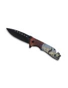 Camargue horses knife with belt cutter 9cm blade