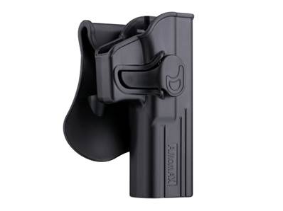 Amomax Polymer holster 360 G17 BK