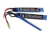 ASG LiFe Battery  9,9V 20C 1000 mAh 3 sticks