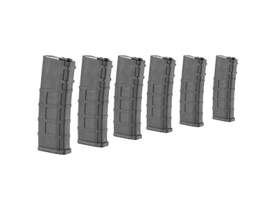 Lonex M4 Magazine Real-Cap 30bb BK (x6)