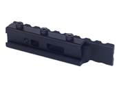 UTG Rail adaptor 11mm to 21mm Dovetail to Picatinny 9 SLOTS