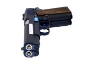 WE Dueller 1911 Double Barrel BK GAS Blowback 0.9J