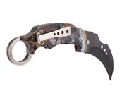 Automatic Karambit knife Skull