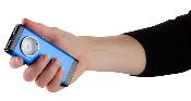 Shocker Blue Vintage Pocket Flashlight 500K Volts 200 Lumens USB+Clip