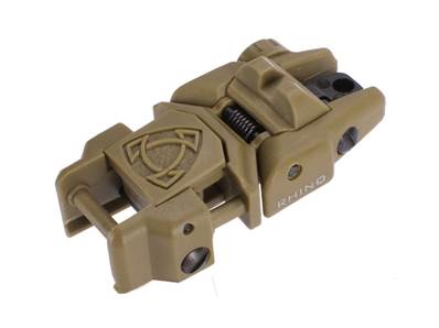 APS Flip Up Rhino Desert Rear Sight