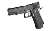 Golden Eagle Hi-Capa 5.1 Tactical Pistol GBB Full Metal BK 0.8J